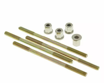 Yamaha dt 125 [Naraku]-screw set cylinder including nuts-4 parts - 0