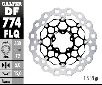 Ducati Streetfighter V4 1100 [2023, 2025] - Cubiq floating brake disc - picture 2