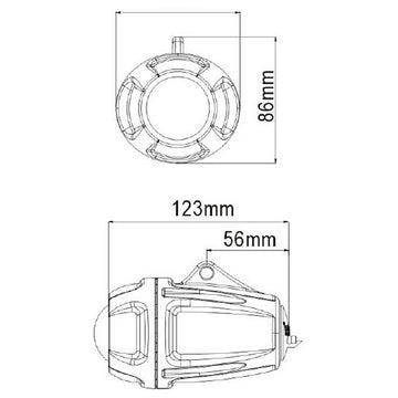 Ellipsoidscheinwerfer "Phonton"