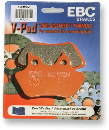 BMW G 650 XMOTO [EBC] – Halbgesinterte „V“-Bremsbeläge vorne