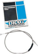 harley davidson fxs [DRAG SPECIALTIES] - Highly efficient braided stainless steel clutch cable-2