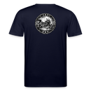 Honda nc 700 [T-Shirt] - Grunge Badge - Back Print