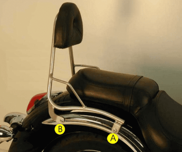 Kawasaki VN 900 CLA [2006-2017] - Sissybar without luggage bridge - 0