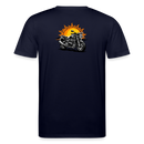 Suzuki gsf 650 [T-Shirt] - Sunset Split - Back Print