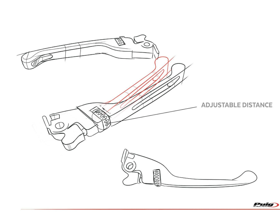 HONDA FORZA 125 [2020] – Moped lever – silver