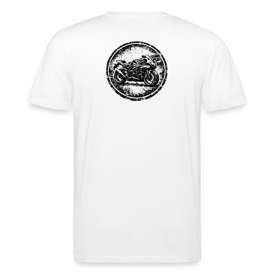 Suzuki gsx-r 600 [T-Shirt] - Grunge Badge - Back Print