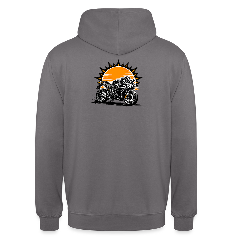 Ducati supersport [Hoodie] - Sunset Split - Back Print