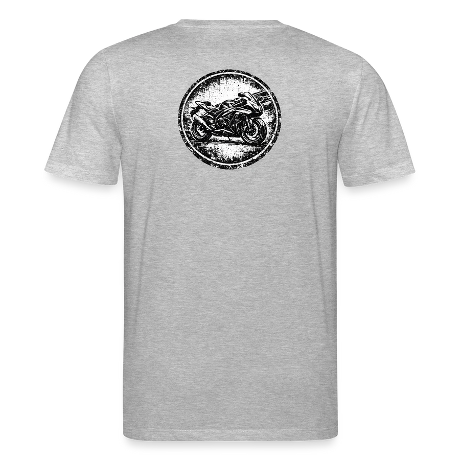 Suzuki gsx-r 600 [T-Shirt] - Grunge Badge - Back Print