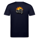 Suzuki gsf 650 [T-Shirt] - Sunset Split - Back Print