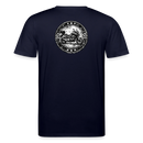Honda nc 700 [T-Shirt] - Grunge Badge - Back Print