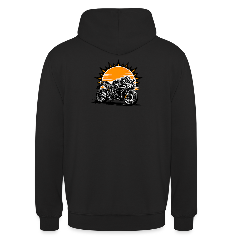 Ducati supersport [Hoodie] - Sunset Split - Back Print