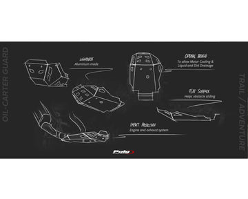 YAMAHA TRACER 9 Y-AMT [2025] – Engine Guard – Black - 0