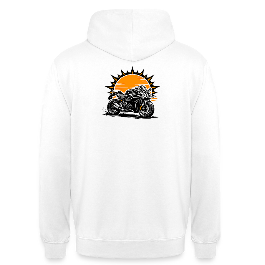 Ducati supersport [Hoodie] - Sunset Split - Back Print