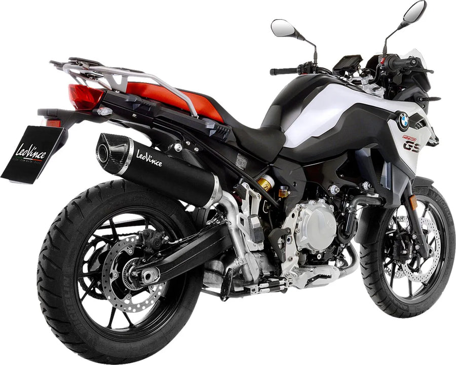 bmw f 850 gs [LEOVINCE] – Nero rear silencer - stainless steel