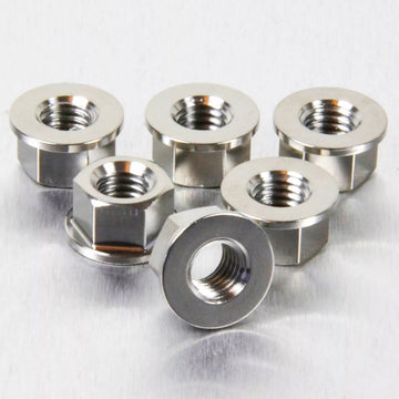 Suzuki DR 350 [per Bolt] - stainless steel chain wheel nuts - 0