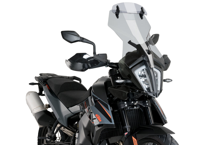 KTM 890 ADVENTURE R RALLY [2024] – touring windshield with spoiler windshield – tinted