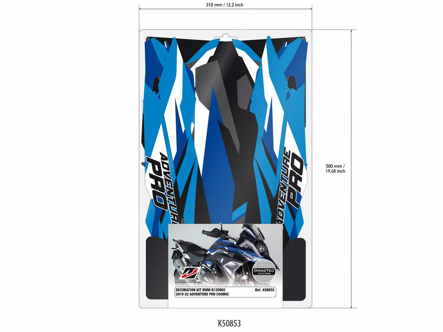 BMW R 1200 GS [uniracing] - sticker set
