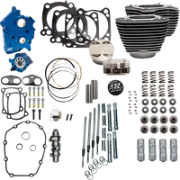 Harley-Davidson FLFBS 1923 Softail Fat Boy 117 [2026] - 132" Power Package Motorleistungs-Kit – Oberfläche: Schwarz, Nicht hervorgehobene Kühlrippen – Bild 12