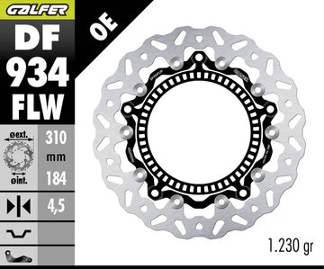Triumph Trident 660 [2024-2026, 2025-2026] - Schwimmende Wave-Bremsscheibe – Bild 1