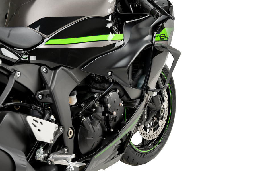 KAWASAKI ZX-6R NINJA [2025] – Race Side Spoiler – Black