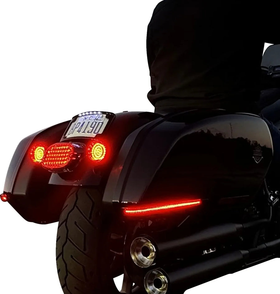 harley davidson fxlrst [CUSTOM DYNAMICS] – LED saddlebag lights