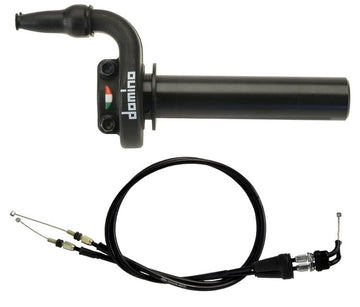 Ktm Exc 520 [DOMINO] - KRE handlebar grips with cables black
