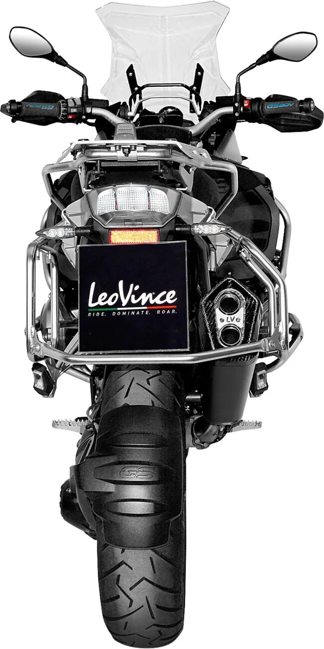 bmw r 1250 gs [LEOVINCE] – LV-12 Black Edition rear silencer