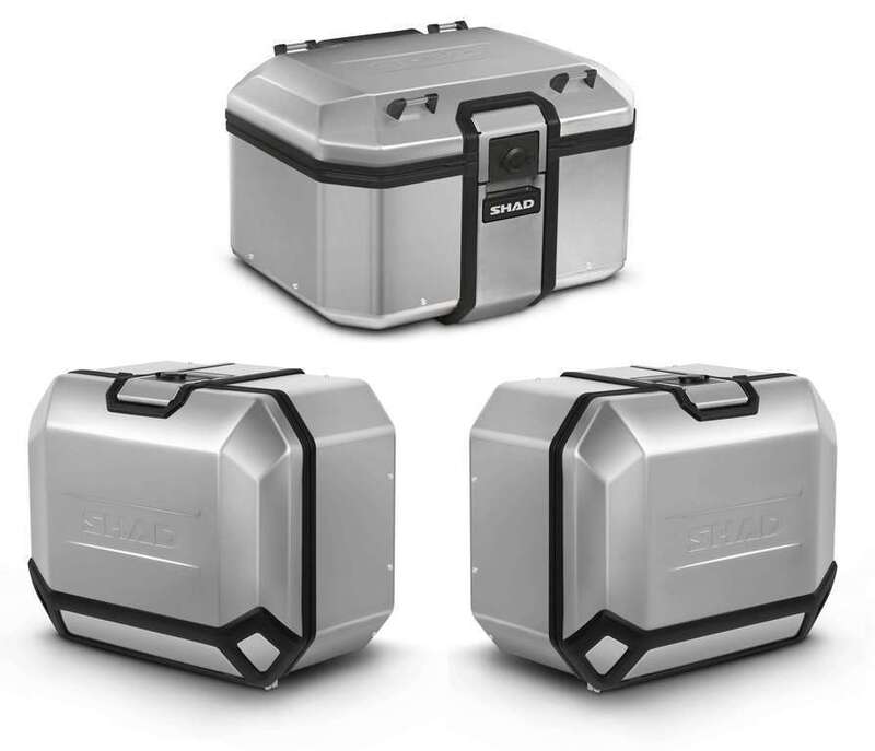 Ducati Desert X 937 [SHAD] - Terra Full Pack 142 L – Topcase 48 L + side case