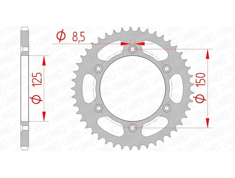KTM 790 Adventure R Rally [2020] - Kettenkit 520 XSR4 - 16/45-118 - Standard Kettenrad Stahl