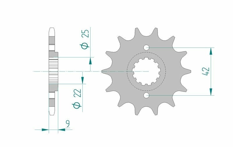 Kawasaki Ninja 7 Hybrid [2024-2026] - Kettenkit 520 XSR4 - 14/43-122 - Standard Kettenrad Stahl