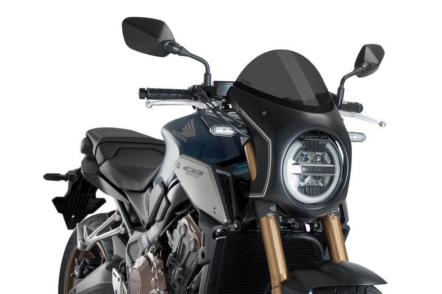 HONDA CB 650 R NEO SPORTS CAFE [2023] – Retro windshield – heavily tinted