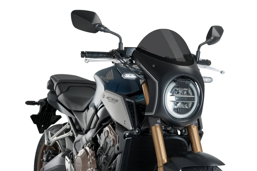 HONDA CB 650 R NEO SPORTS CAFE [2023] – Retro fairing screen – Transparent