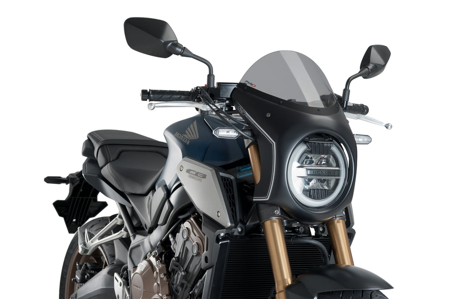HONDA CB 650 R NEO SPORTS CAFE [2023] – Retro windshield – heavily tinted