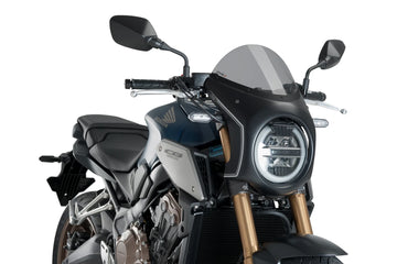 HONDA CB 650 R NEO SPORTS CAFE [2023] – Retro windshield – Tinted - 0
