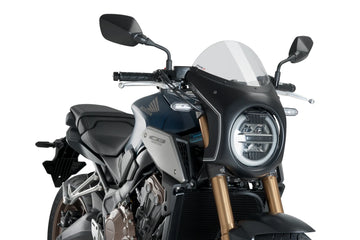 HONDA CB 650 R NEO SPORTS CAFE [2023] – Retro fairing screen – Transparent