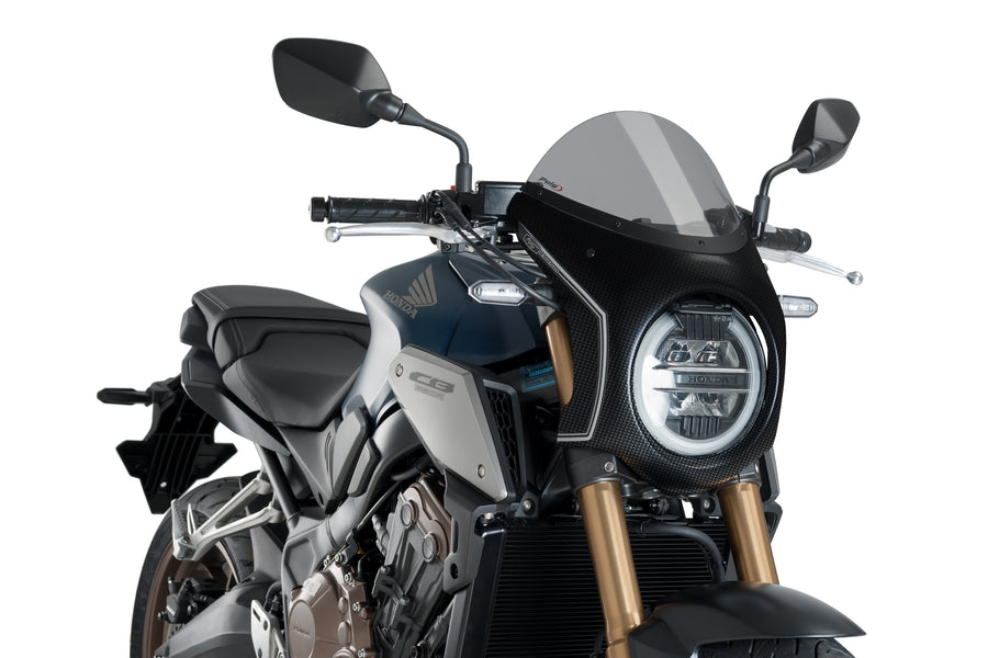 HONDA CB 650 R NEO SPORTS CAFE [2023] – Retro fairing screen – Transparent