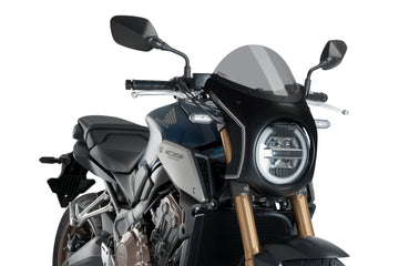 HONDA CB 650 R NEO SPORTS CAFE [2023] – Retro windshield – Tinted - 0