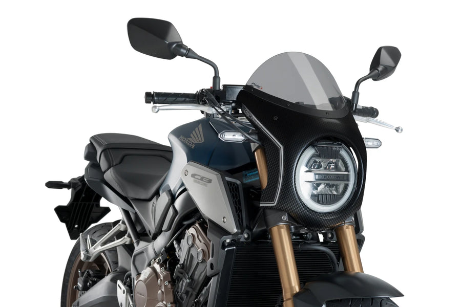 HONDA CB 650 R NEO SPORTS CAFE [2023] – Retro windshield – Tinted