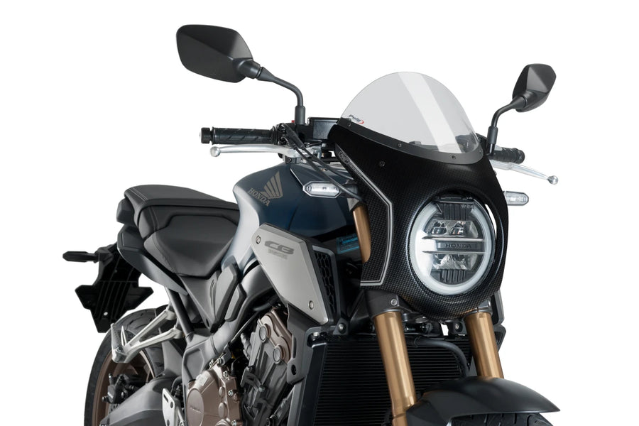 HONDA CB 650 R NEO SPORTS CAFE [2023] – Retro fairing screen – Transparent