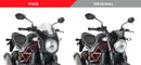SUZUKI SV 650 [2025] – Retro windshield – Tinted-3