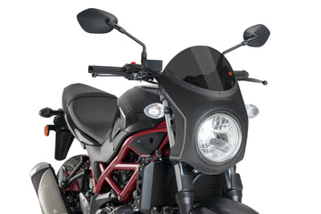 SUZUKI SV 650 [2025] – Retro windshield – heavily tinted - 0