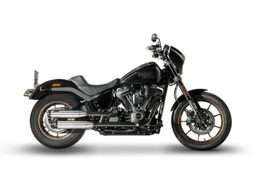 harley davidson softail street bob fxbb [ZARD] – Overlapped slip-ons silencer for HD-SOFTAIL M8 - 0