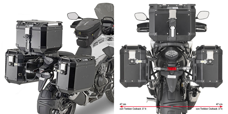 HONDA NX 500 [2024-2025] - Quick release side case holder
