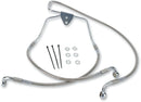 harley davidson flhtc [DRAG SPECIALTIES] - Stainless steel extended brake line kit-1