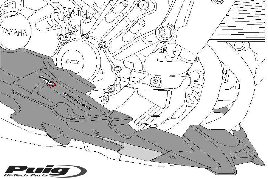 YAMAHA MT 09 MT 09 SP MT 09 TRACER [2013-2022] - Engine protection fairing