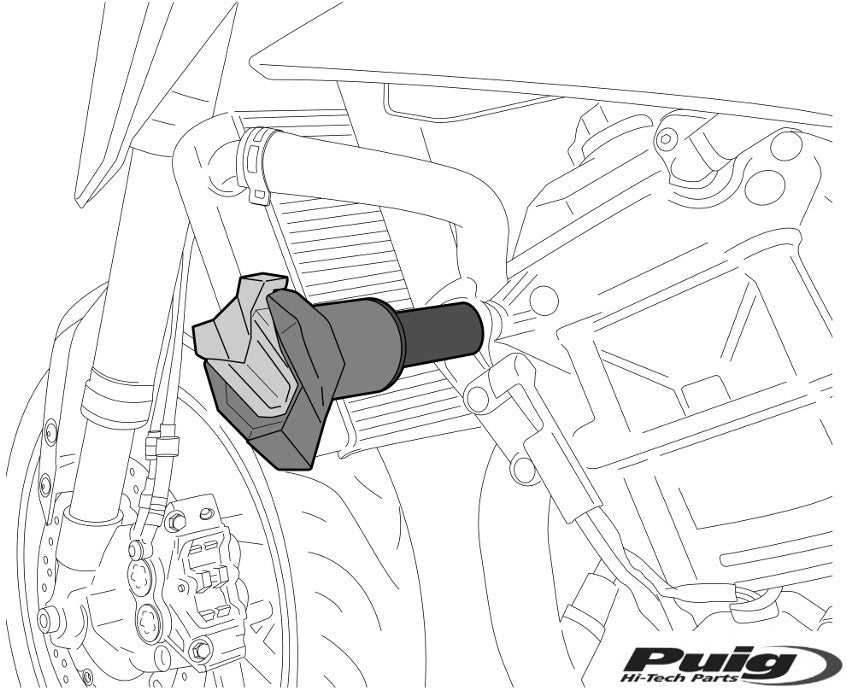 HONDA CBR 650 R [2019-2022] - Crash pads R19