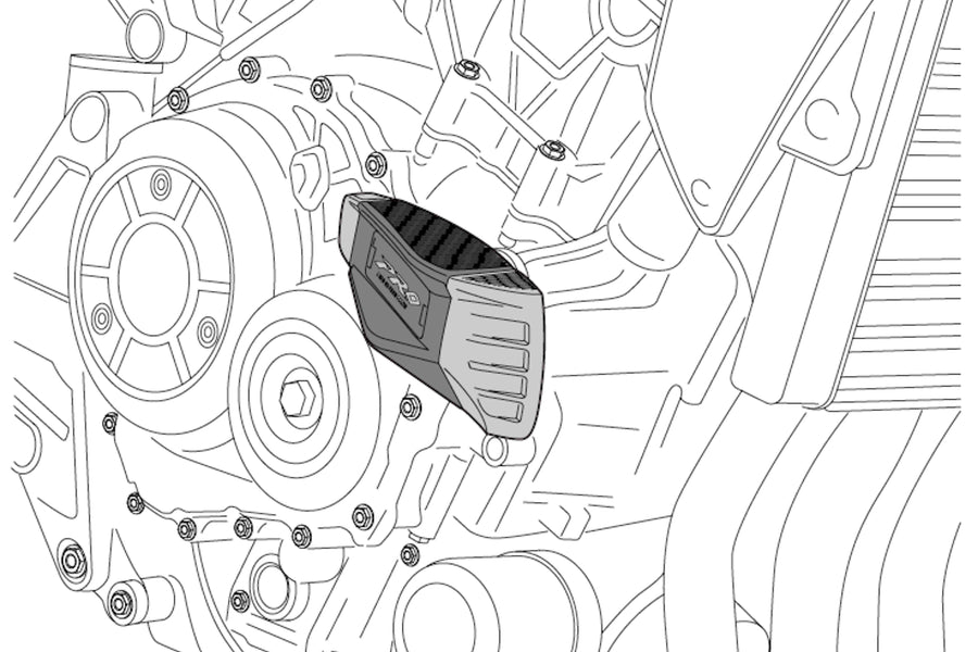 YAMAHA XSR 700 [2015-2022] - Frame protection slider Pro 2.0