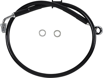 harley-davidson street bob [DRAG SPECIALTIES] - stainless steel brake line kit - 0