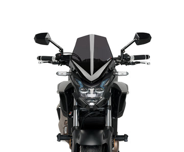 HONDA CB 500 F [2024] - New Generation Touring Windshield | Heavily toned | PUIG 3657F