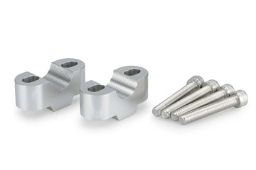 HONDA NC 750 X DCT [2024] - Handlebar risers | Silver | PUIG 3671P